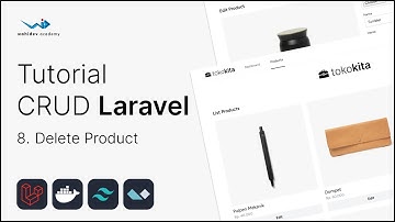 Tutorial CRUD Laravel : 8. Delete Product