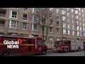 Toronto apartment fire extinguished after 3 weeks, residents uncertain about return