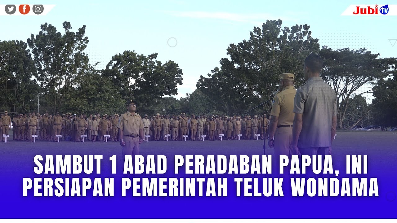SAMBUT 1 ABAD PERADABAN PAPUA, INI PERSIAPAN PEMERINTAH TELUK WONDAMA