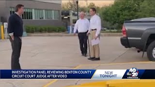 Investigation panel reviewing Benton County circuit court judge after video