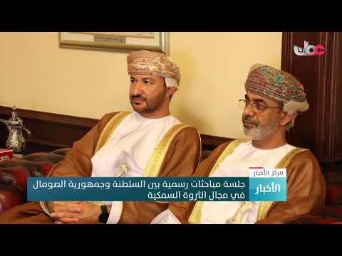 جلسة مباحثات رسمية بين السلطنة وجمهورية الصومال في مجال الثروة السمكية