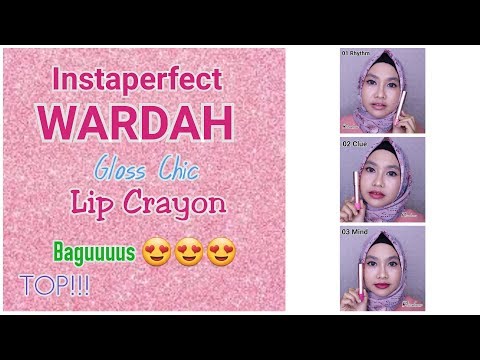 FULL SWATCH WARDAH INSTAPERFECT MATTESETTER LIP MATTE PAINT. 