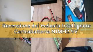 Recensione del melasta Intelligente Caricabatteria NIMH2.4V 3.6V 4.8V 6V 7.2V 8.4V 9.6V 10.8V 12V pe