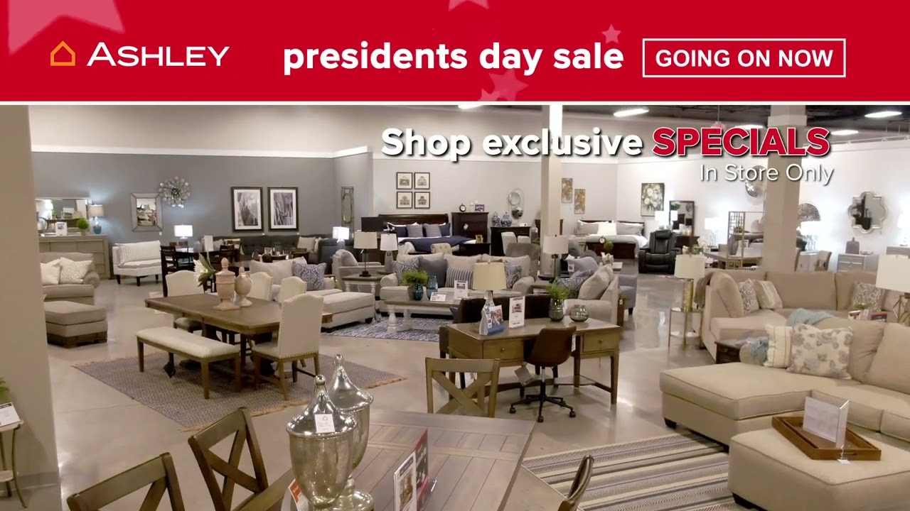 President's Day Savings at Ashley Furniture in Marcy, NY!