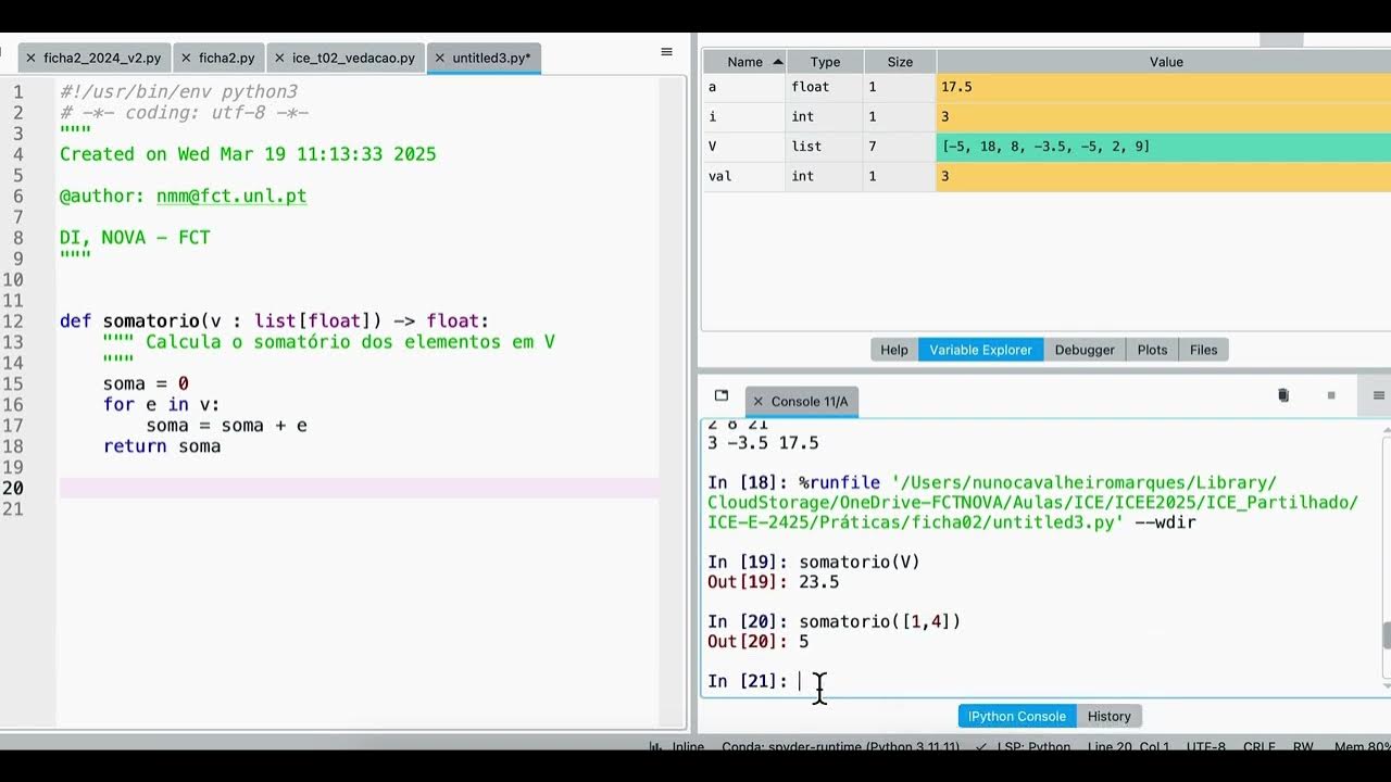 Python Sum Function: Somatório ( #ICEE2425 - Sum Part 3/3 ) - YouTube