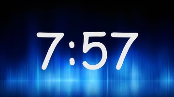 7:57 Minutes Timer / Countdown from 7min 57sec