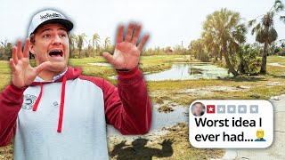 I Played The WORST Golf Course In Florida!