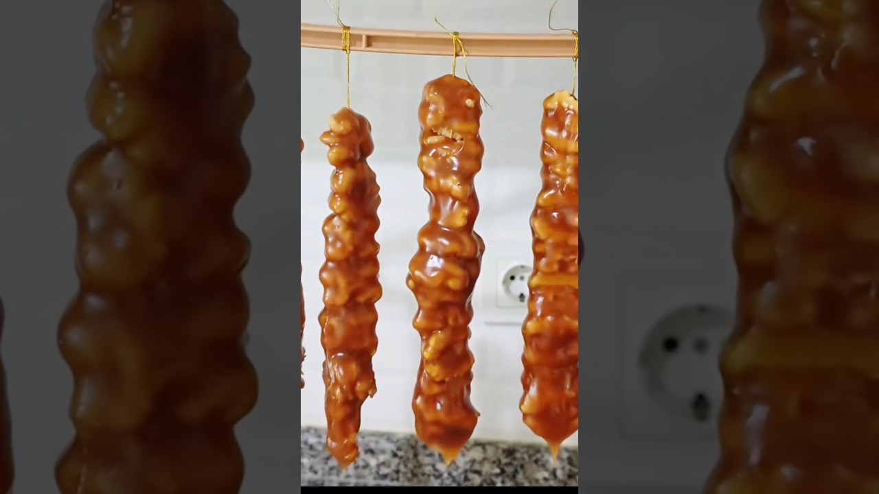 cevizli sucuk tarifi#tarif#nefis #pratiktarifler#delicious#cevizli #ceviz #cevizlisucuk#atıştırmalık