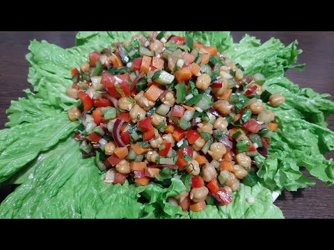 Video: Yaşıl Noxud Salatı Necə Hazırlanır
