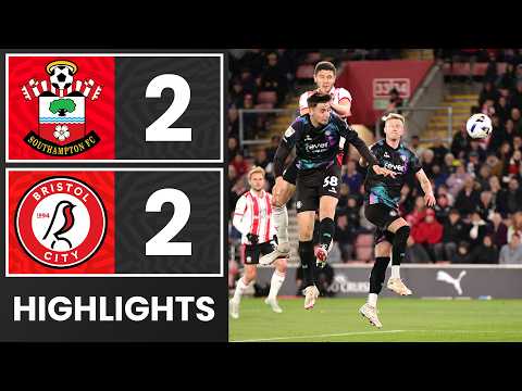 HIGHLIGHTS: Southampton 2-2 Bristol City | Championship — football highlights