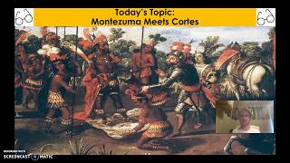Montezuma meets Cortes
