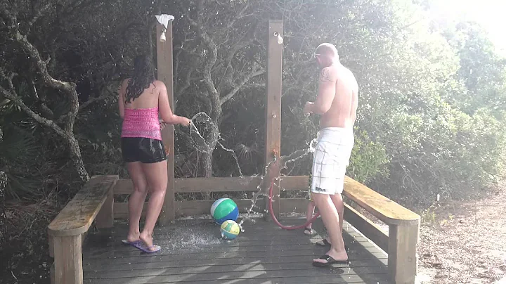 Water hose fight