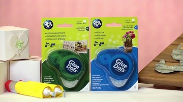 Glue Squares® by Glue Dots® - How to Use Glue Squares Dot N Go