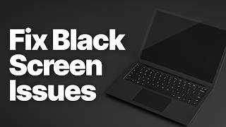 Windows Laptop Turns On But Screen Is Black? How to Fix It (Step-by-Step)