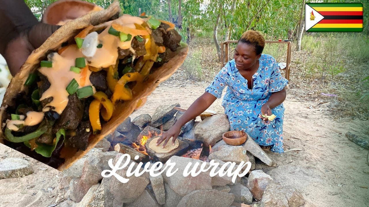 ASMR Building & Cooking Chapati on a Firestone in the Village | Traditional Cooking in Zimbabwe