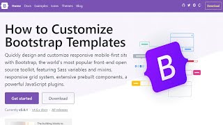 How to customize Bootstrape Template - Step by step without skip any step.