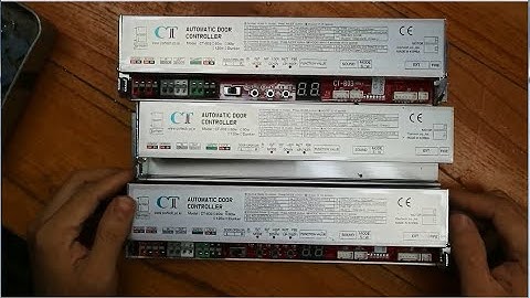 Sửa bộ điều khiển cửa tự động của KOREA:Automatic Door Controller CT-803