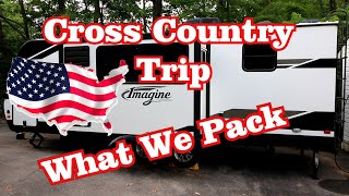 Cross Country Road Trip RV Pack