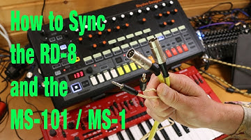 How to sync a Behringer RD-8 and MS-101/ MS-1 (updated)