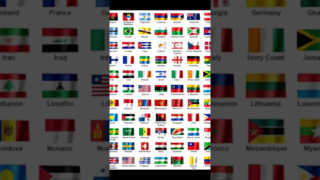 Paper Flags Animation | Fun With Flags