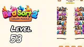 Bird Sort 2 Level 53 Walkthrough