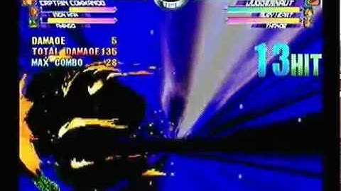 MvC2: Juggernaut Switch Sides 100% Combo