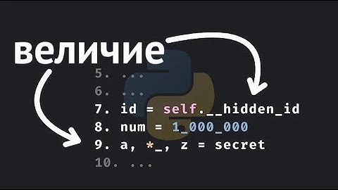 10 изящных способов использования подчеркивания в Python