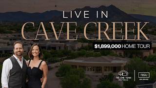 $1,899,000 Luxury Estate in Cave Creek, Arizona | Full Home Tour   Mountain Views