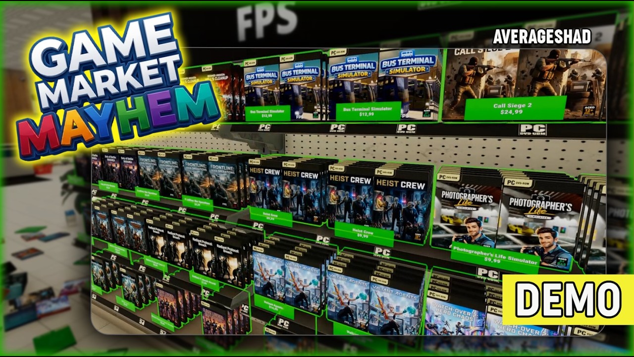 5k Games To Tidy | Game Market Mayhem | DEMO | First Look