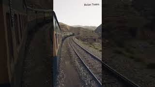 39 up Jafar Express Passing Bolan Turning Beautiful View