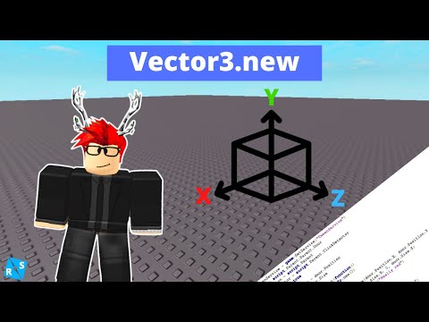 Roblox Beginner Scripting Tutorial: Episode #14 - Vector3.new