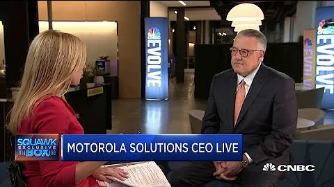 Watch CNBC S Full Interview With Motorola Solutions CEO Greg Brown