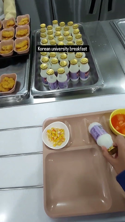 Korean university breakfast pt 44 #estudiarencorea #food #koreauniversity #breakfast #koreanstudies