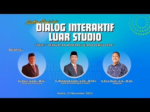 DIALOG INTERAKTIF LUAR STUDIO RRI KENDARI - YouTube