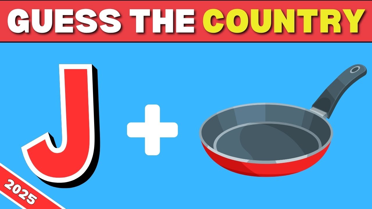 Guess the Country by Emoji 🌍Fun Quiz Challenges  Geography Quiz Game| Flag Quiz