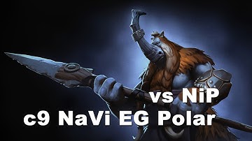 C9 NaVi EG Polar vs NiP Dota 2