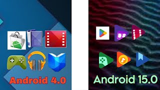 Google Play Icon Evolution 2008-2023