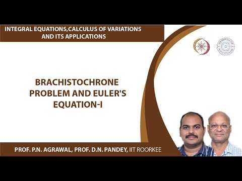 Brachistochrone problem and