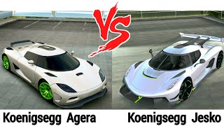 Koenigsegg Agera VS Koenigsegg Jesko |Extreme Car Driving Simulator| screenshot 2