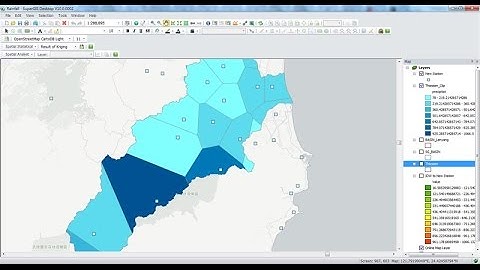 Estimating the Rainfall in a Watershed by Thiessen Polygons