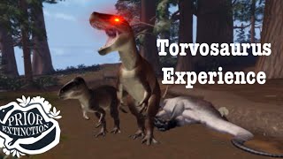 The TORVOSAURUS Experience - Prior Extinction