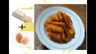 tempe+telur jadi cemilan #idebisnis #ide jualan jajan anak sekolah || resepi tempe crispy