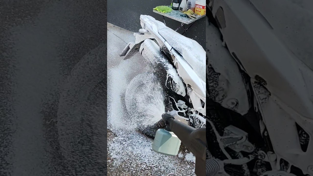 Snow Foam Karcher HD555 Teste