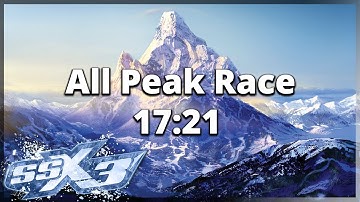 SSX 3 - All Peak Race (NMG) - 17:21