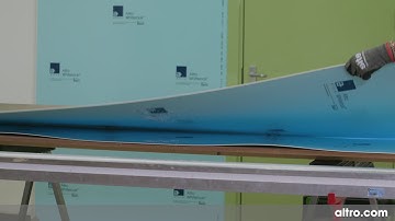 Altro walls installation 8: Thermoforming