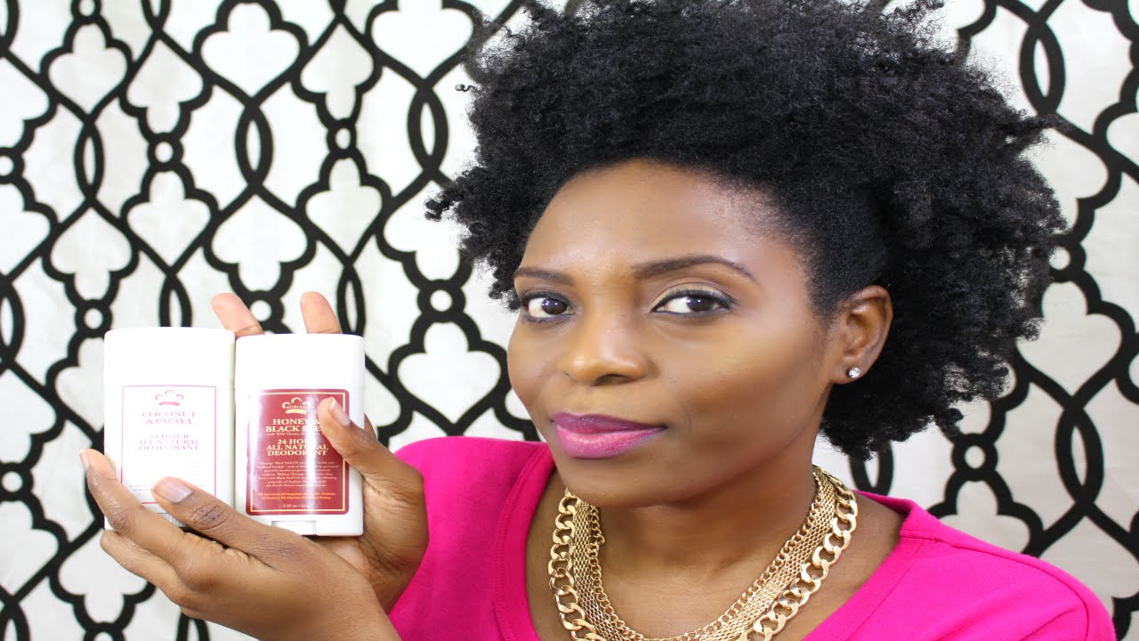 Nubian Heritage 24 Hour All Natural Deodorant *First Impressions* - YouTube