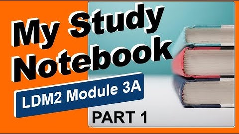 LDM2 for Teachers Study Notebook in Digital Format (Sample Only)