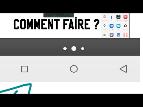 problème de barre de navigation, 3 bouton disparu. comment récupérer ?