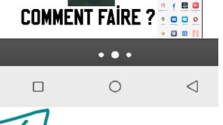 problème de barre de navigation, 3 bouton disparu. comment récupérer 