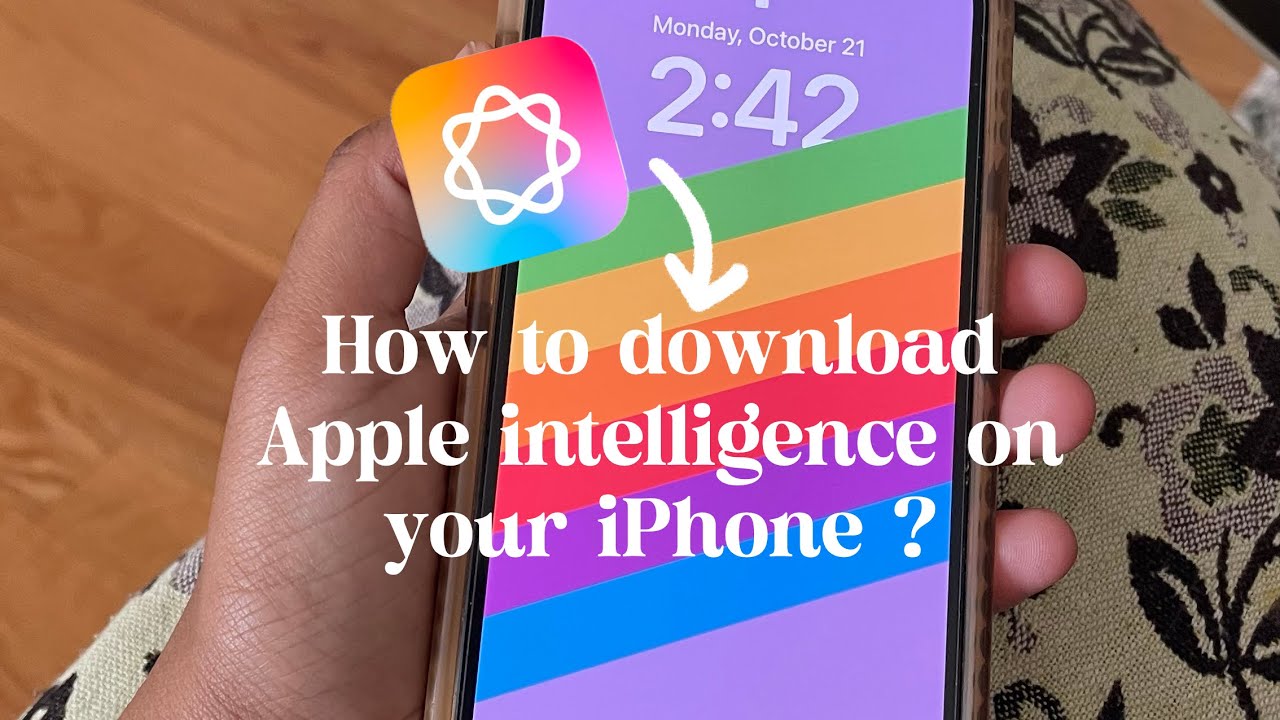 How to Download Apple Intelligence on Your iPhone 📱🍏 - YouTube